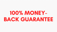 100% money-back guarantee